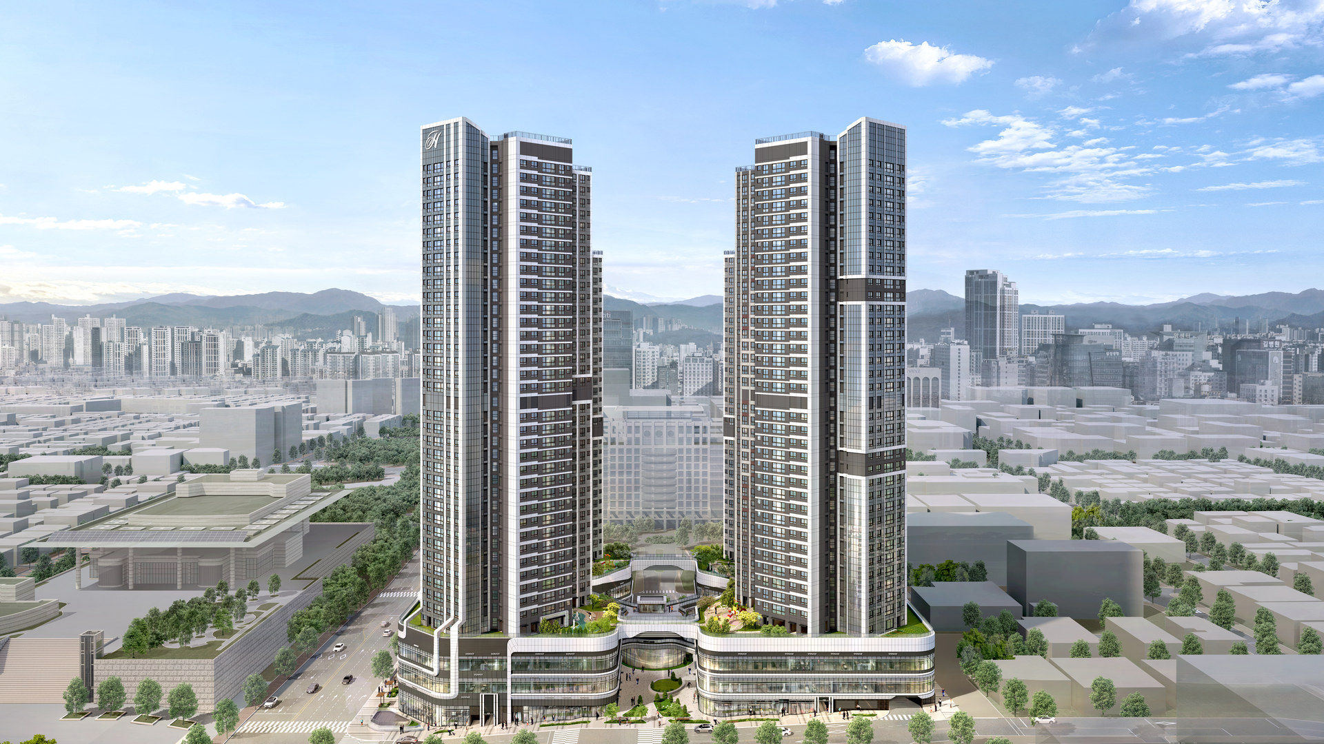 지상 39층 4개동