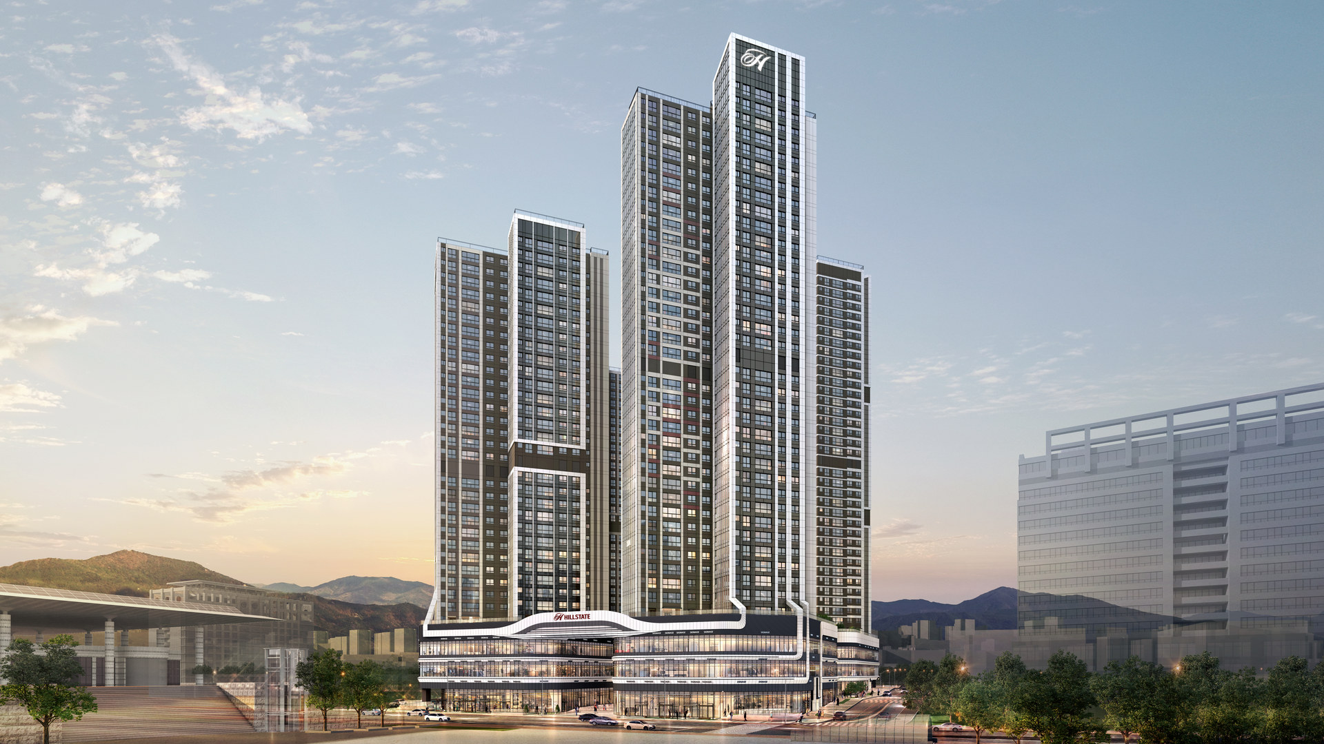 힐스테이트 구월아트파크 조감도