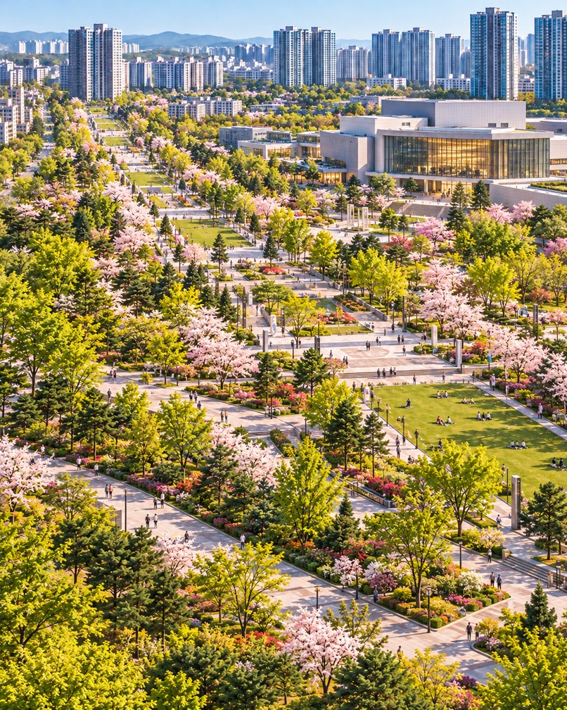 중앙공원 인접